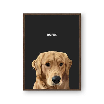 Modern Pet Portrait