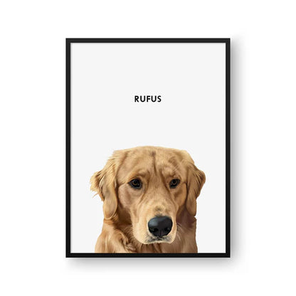 Modern Pet Portrait